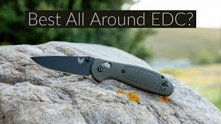 Benchmade Mini Griptilian  Solid EDC Knife  October 2019 [upl. by Loise]