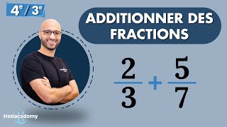 COMMENT ADDITIONNER DES FRACTIONS [upl. by Llewol]