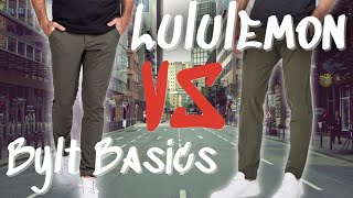 Best Mens Pants  Bylt Basics Everyday Pant vs Lululemon ABC Pant [upl. by Sophia]