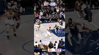 Mavericks vs Warriors CRAZY ENDING 👀🔥 [upl. by Gan]