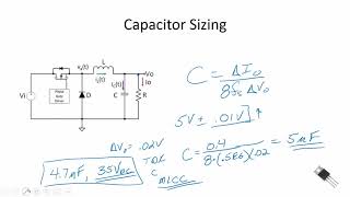 Power Electronics  Buck Converter Design Example  Part 1 [upl. by Allimac]