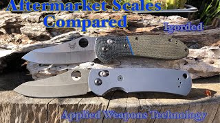 Benchmade Griptilian Aftermarket Scale Comparison [upl. by Anieral]