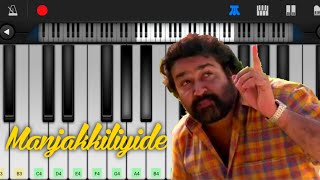 Manjakkiliyude  Piano Tutorial  Kanmadham [upl. by Atiek]