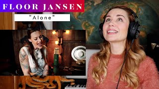 Floor Jansen quotAlonequot REACTION amp ANALYSIS by Vocal CoachOpera Singer [upl. by Nohtan]