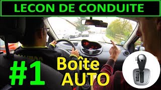 Boite AUTOMATIQUE  Leçon de conduite 1 [upl. by Euton]