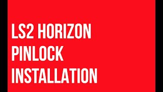 HOW TO HORIZON PINLOCK INSTALLATION [upl. by Buckie]