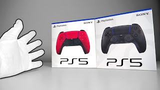 New PS5 DualSense Controllers Unboxing  Bonus Press Kits [upl. by Nyra]