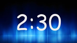 230 Minutes Timer  Countdown from 2min 30sec [upl. by Eicam]