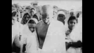 Mahatma Gandhi Dandi March Original Video [upl. by Ardath]