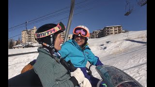 Beginner ski lesson 3 with Deb Armstrong introduction to turning [upl. by Nnauol]