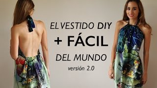 DIY  El vestido mas fácil del mundo 20 listo en 12 hora [upl. by Inele]