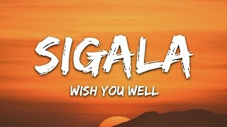 Sigala Becky Hill  Wish You Well Lyrics [upl. by Atnuahc747]