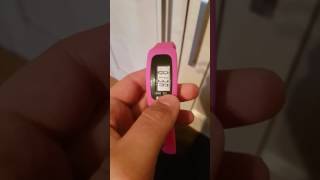 How to set up Pedometer watch [upl. by Bunnie787]