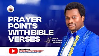 PRAYER POINTS WITH BIBLE VERSES [upl. by Cnut]