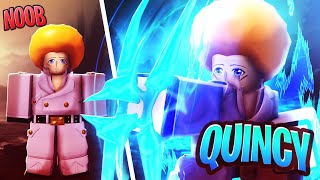 Going from NOOB to AWAKENED VOLTSTANDING Quincy in Bleach Roblox [upl. by Doowyah]