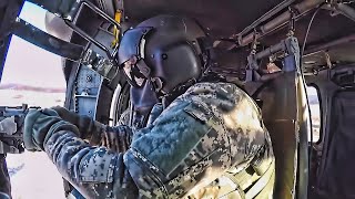 Blackhawk Helicopter Door Gunner • US Army [upl. by Blim944]