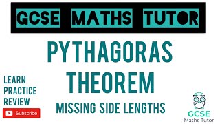 Pythagoras Theorem  GCSE Maths Tutor [upl. by Ecinehs]