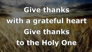 Give Thanks with a grateful heart Instrumental [upl. by Darci]