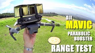 DJI MAVIC PRO Review  Part 4  64 Mile InDepth Parabolic Range Booster Test 😮 [upl. by Bamberger]