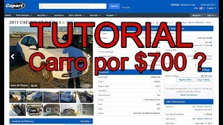 Tutorial Copart  Comprando y vendiendo carros usados de subastas de Estados Unidos [upl. by Swann593]