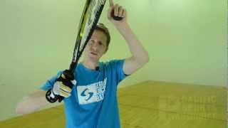 Hit a Perfect Forehand Swing in Racquetball [upl. by Dodge599]