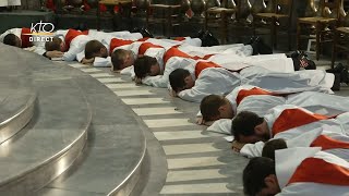 Ordinations sacerdotales du diocèse de Paris [upl. by Ahtnama617]