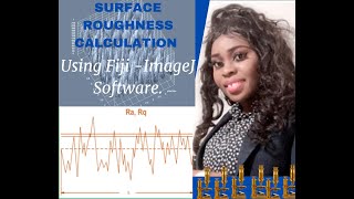 Surface Roughness Calculation Using Fiji  ImageJ Software [upl. by Uoliram]