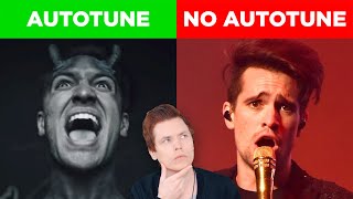 Autotune vs No Autotune Brendon Urie Halsey amp MORE [upl. by Sonny686]