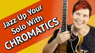 CHROMATIC GUITAR LESSON  CHROMATIC GUITAR LICKS [upl. by Elke]