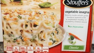 Stouffer’s Vegetable Lasagna Review [upl. by Rorrys]