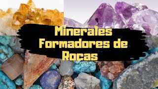 MINERALES FORMADORES DE ROCAS 😃⛏⚒ Clasificación de los Minerales GEOLOGÍA ACTIVA [upl. by Drucill]