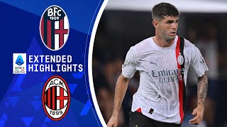 Bologna vs Milan Extended Highlights  Serie A  CBS Sports Golazo [upl. by Eadas]