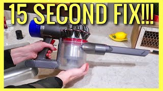 How to Fix DYSON VACUUM Pulsing Problem Starts amp Stops 20 SECOND FIX  Andrea Jean [upl. by Eben884]