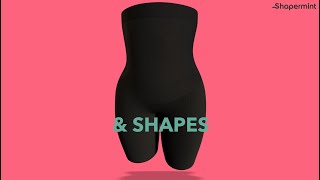 Shapermint Essentials All Day Every Day High Waisted Shaper Shorts [upl. by Aceissej]