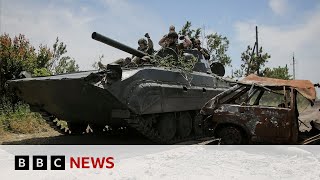 Ukraine making front line progress against Russia  BBC News [upl. by Ailefo806]