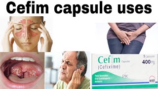 how to use cefim 400 mg capsules uses  Cefixime  Dose  side effects  Cefim 400mg benefits [upl. by Akirret]