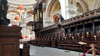 INSIDE ST PAULS CATHEDRAL AND CRYPT LONDON ENGLAND 4K [upl. by Simons]