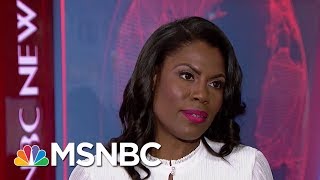 Full Interview Omarosa Releases Tape Of Lara Trump Offering Campaign Job  Craig Melvin  MSNBC [upl. by Madge]