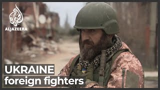 Ukraine conflict Georgian volunteer defending freedom on frontline [upl. by Estele586]