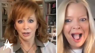 Reba McEntires Interview Crashed By Melissa Peterman [upl. by Lazes]