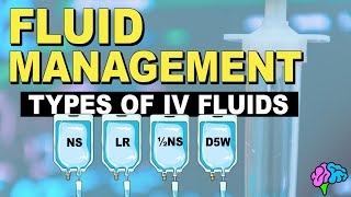 Types of IV Fluid  Fluid Management [upl. by Juliann49]