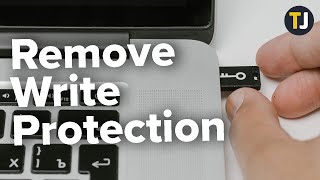 How to Remove Write Protection from a USB Drive [upl. by Nuj]