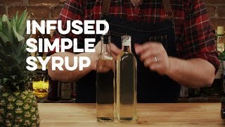 Infused Simple Syrup  How to Drink [upl. by Ferrand]