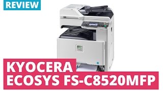 Kyocera ECOSYS FSC8520MFP A3 Colour Laser Multifunction Printer [upl. by Pip]