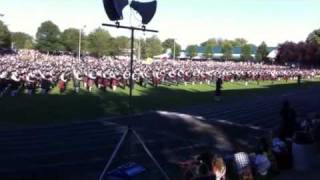 500 Bagpipers performing Amazing Grace [upl. by Ainiger]