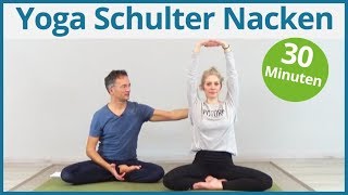 Yoga Schulter Nacken ✅ 30 Minuten intensive Dehnung und Kräftigung [upl. by Elsy]