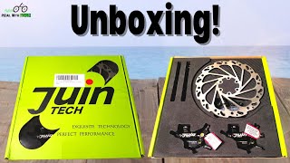 Juin Tech M1 HYDRAULIC Brakes UNBOXING Whats Inside [upl. by Jeritah]