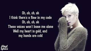 Halsey  Gasoline  Lyrics [upl. by Laicram547]