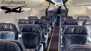 New Interior Aeromexico 737 800 Clase Premier First Class Trip Report [upl. by Euqirrne]