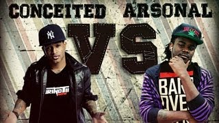 GTN Rap BattleConceited vs Arsonal Full Battle [upl. by Levon243]